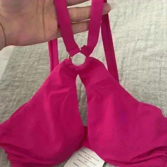 NWT L'Agent by Agent Provocateur X Monica & Penelope Cruz Sz S Adriana Pink Top - Picture 6 of 10